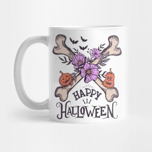 Happy Halloween - Festive Spooky Tee" Mug